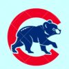Cubs football SVG, Chicago Cubs svg, Cubs mascot svg, Go cubs svg