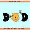 Dad Winnie the Pooh SVG, Winnie Pooh dad svg, Disney dad svg
