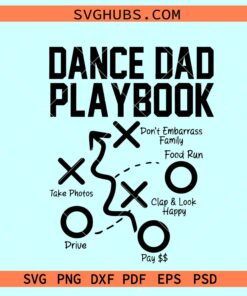 Dance dad PlayBook svg, Dance dad svg, funny dance dad SVG