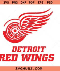 Detroit Red wings SVG, NHL svg, red wings svg
