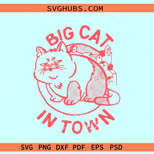 Disney Machiavelli Luca Big Cat In Town SVG, Disney Pixar svg