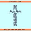 He is not here He is risen SVG, Easter Svg files, He is risen svg