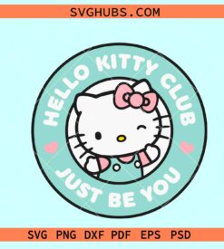 Hello Kitty Club SVG