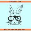 Hip Hop Bunny SVG, Cool bunny svg, Easter bunny with sunglasses svg