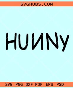 Hunny SVG file, Hunny inverted svg, Winnie hunny svg