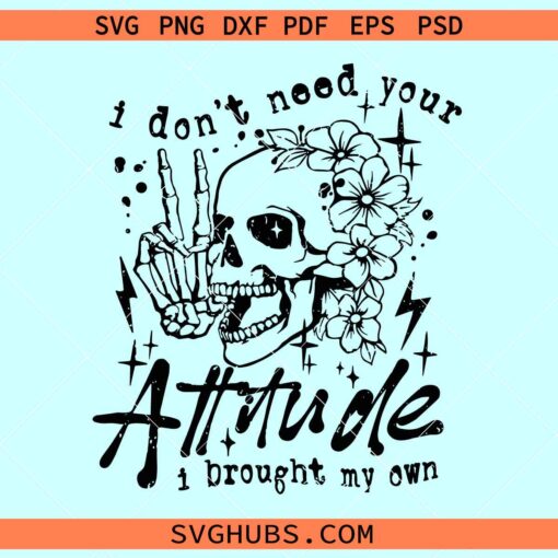 I don't need your attitude I brought mine SVG