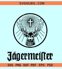 Jagermeister Logo SVG, Jager svg, alcohol logo svg, Jagermeister vector