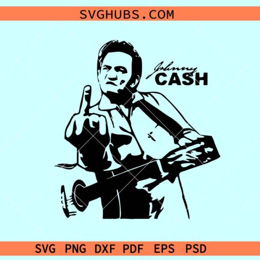 Jonny Cash SVG, Classic Johnny Cash svg, Man in Black svg, Johnny Cash Song svg