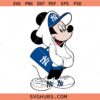 Mickey Mouse New York Yankees SVG