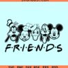 Mickey and friends SVG, Mickey Friends Disney Svg, Mickey Mouse Svg