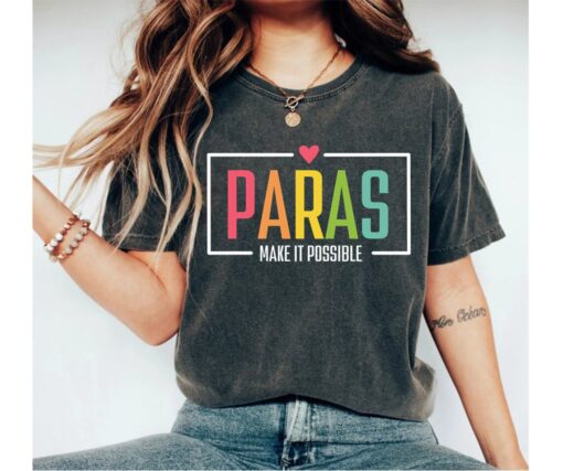 Paraprofessional Shirt SVG