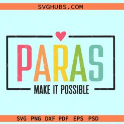 Paras Make it possible SVG, Para professional SVG, Para SVG