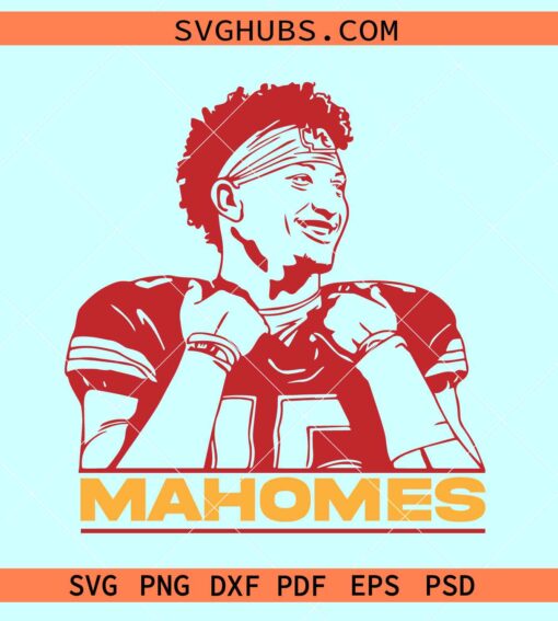 Patrick Mahomes Kansas City SVG, Kansas City Chiefs svg, Patrick Mahomes svg