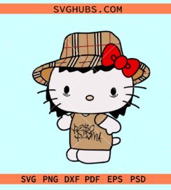 Peso Pluma Hello Kitty svg, Peso Pluma SVG, Mexican Music Hello Kitty SVG