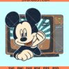Retro Mickey Disney World SVG
