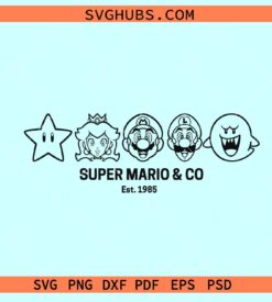 Super Mario and Co svg