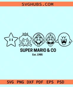 Super Mario and Co svg