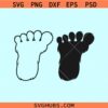 Bigfoot print SVG, Yeti print svg, sasquatch svg, bigfoot svg