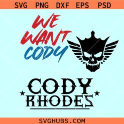 Cody Rhodes SVG bundle, the American Nightmare svg, WWE Cody Rhodes SVG