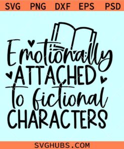 Emotionally attached to fictional characters SVG