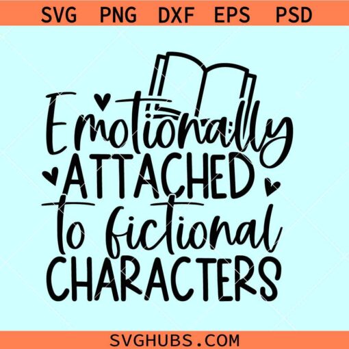 Emotionally attached to fictional characters SVG