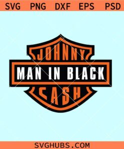 Johnny cash Harley Davidson SVG, Johnny cash SVG, man in black SVG