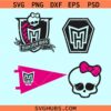 Monster dolls SVG, Monster high svg, MH dolls svg, Monster High dolls svg