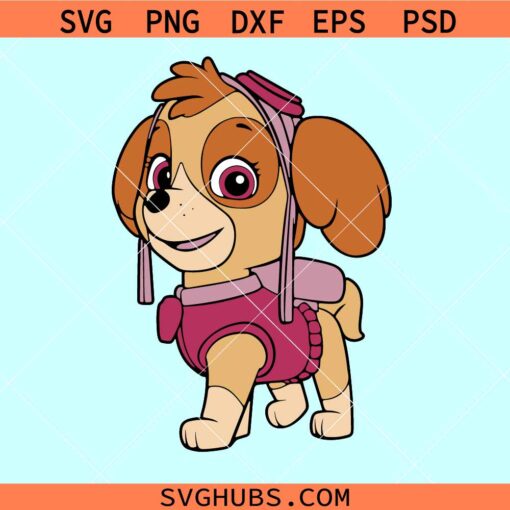 Paw Patrol Skye SVG, Paw Patrol PNG, Paw Patrol SVG