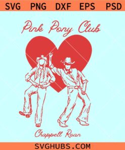 Pink Pony Club Chappell Roan SVG, Pink Pony Club SVG, Cowgirl singer svg