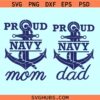 Proud Navy dad mom SVG, proud navy mom svg, army dad SVG
