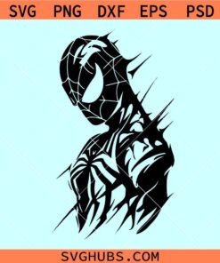 Spiderman vector SVG, Spiderman birthday svg, Spiderman silhouette svg, spiderman png