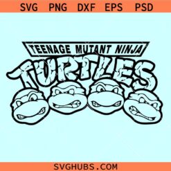 Teenage Mutant Ninja Turtles Svg, TMNT Logo Svg, Ninja Turtles Svg