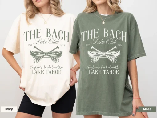 The Bach Lake Club Taylors Bachelorette SVG, Lake Bachelorette svg, Camping Bachelorette SVG - Image 2
