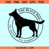 The Black Dog Tortured Poets Department SVG, TTPD Taylor swift SVG