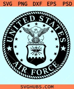 US Air force Emblem svg, Air Force logo svg, Air force Emblem png