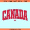 Canada True North SVG, Canada day svg, Canada strong svg, Canada college font svg