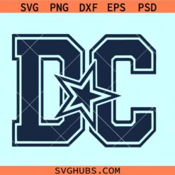 Dallas Cowboys Star svg, Love Cowboys svg, Cowboys Football svg