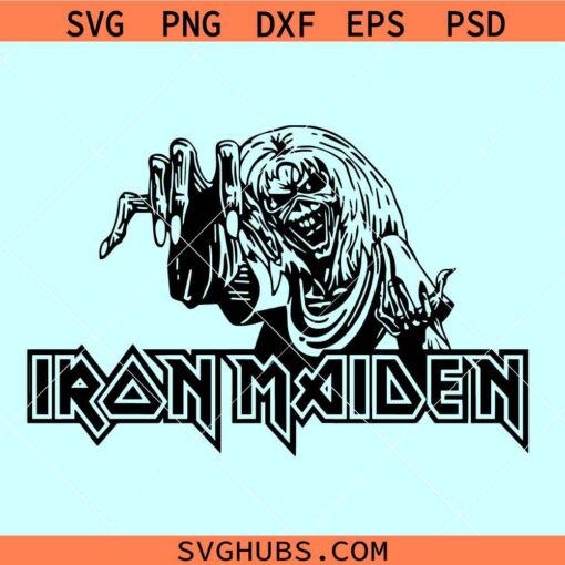 Iron Maiden svg, Rock band svg, Rock Music svg, Iron Maiden png