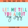 Let me Tell you about Jesus SVG, Christian shirt svg, faith prayers svg