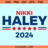 Nikki Haley 2024 SVG, Nikki Haley for president SVG, presidential elections svg, Republican svg