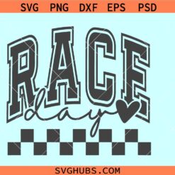 Race Day Checkered SVG, Motocross racing svg, racing Mom Svg