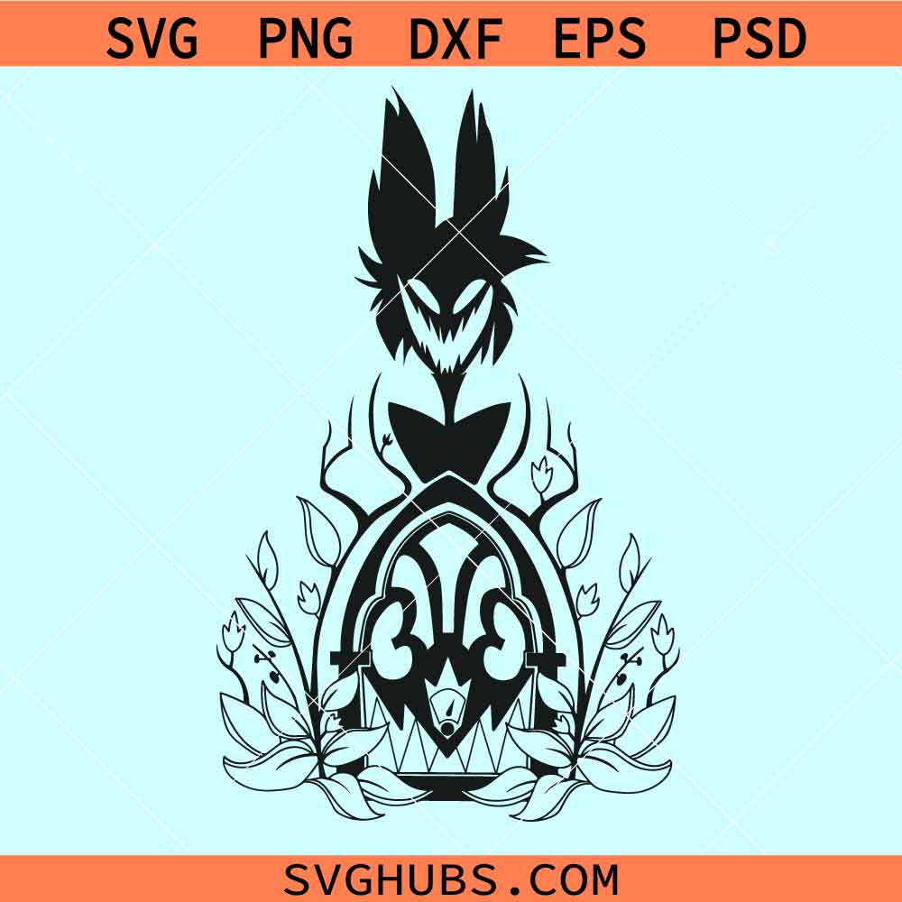 Radio Demon Hazbin Hotel Alastor SVG, Alastor on air svg, Alastor the Demon svg