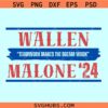 Wallen Malone ‘24 Teamwork Makes The Dream work svg, Morgan Wallen svg, Wallen Malone 2024 svg
