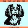 Cavalier King Charles Spaniel SVG, dog breed svg, Cavalier clipart