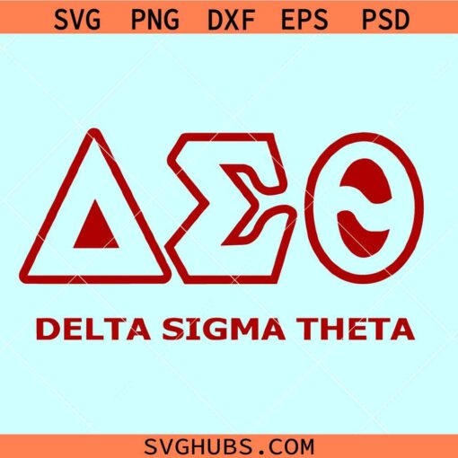 Delta Sigma Theta svg, Sigma theta SVG, sorority girl svg