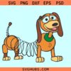 Disney Slinky dog SVG, Slinky Dog Toy Story SVG, Abs of Steel dog svg