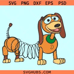 Disney Slinky dog SVG, Slinky Dog Toy Story SVG, Abs of Steel dog svg