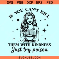 If you can’t kill them with kindness just try poison SVG