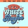 Red White and Boujee SVG, Patriotic svg, 4th of July svg, Independence day svg