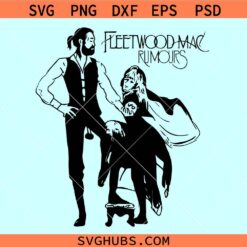 Vintage Fleetwood Mac Rumours SVG, Fleetwood Svg